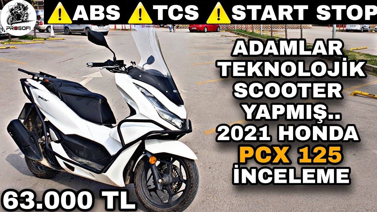 TEKNOLOJİ AKAN SCOOTER.. 2021 HONDA PCX 125 İNCELEME & ZENGİN İŞİ KURYE MOTORU & KİMLER ALMALI ?