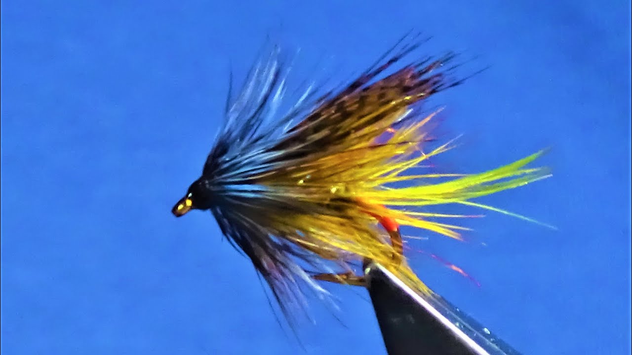 Tying an Irish Lough Style trout fly, Golden Telephone Fly with Scott Jackson
