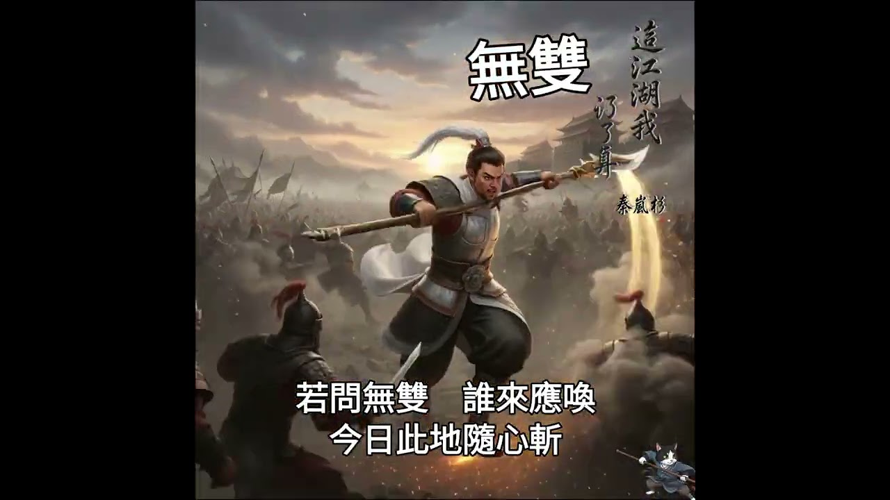＜無雙＞  無雙之名——我來成｜ 這江湖我說了算｜ 秦嵐衫 #音樂 #武俠  #秦嵐衫 #rock  #江湖  
