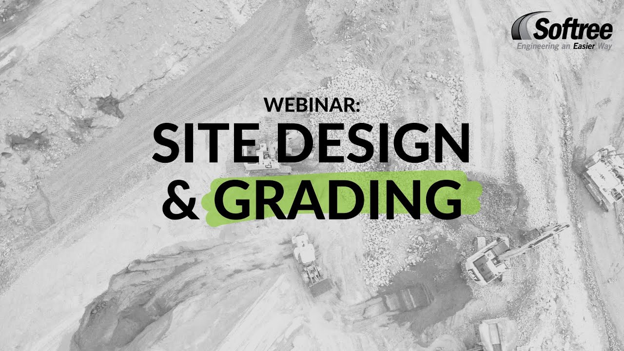 Webinar: Site Design and Grading in Terrain Tools