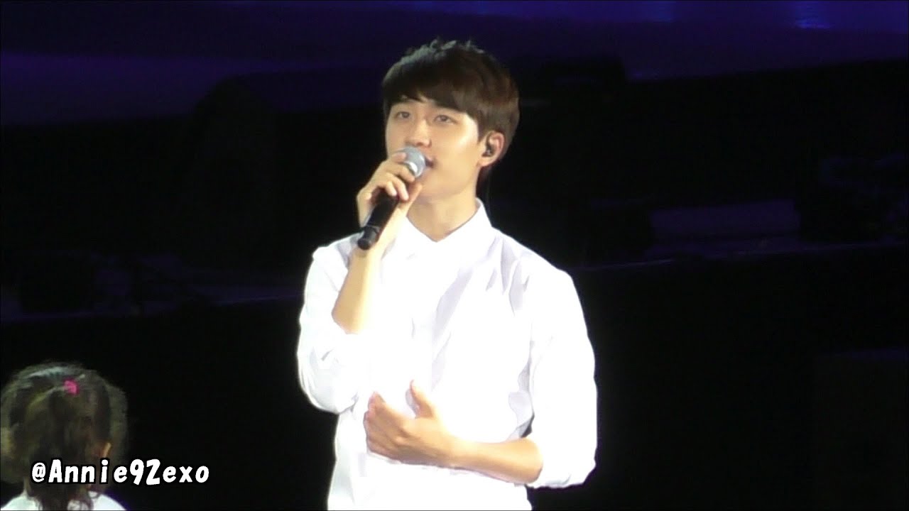 141018 33 EXO 엑소 D.O 디오 Kyungsoo 경수 暻秀 You needed me @ SMTOWN in Shanghai 에스엠타운 상하이 上海