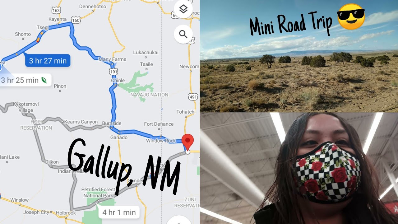 OUR TRIP TO GALLUP, NM! GOING THRU THE RESERVATION! (ManyFarms, Chinle, WindowRock, & CoyoteCanyon)