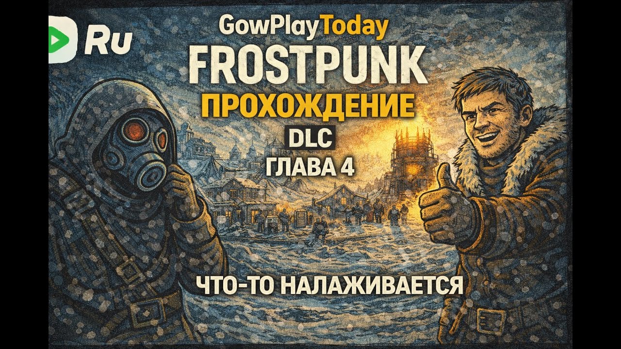 🔥 FROSTPUNK — ПРОХОЖДЕНИЕ DLC «НА КРАЮ»🐝 ГЛАВА 4 ЧТО ТО НАЛАЖИВАЕТСЯ