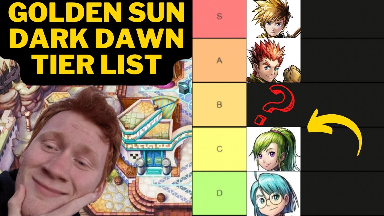Golden Sun: Dark Dawn: All Characters RANKED! from WORST to BEST (Golden Sun: Dark Dawn Tier List)