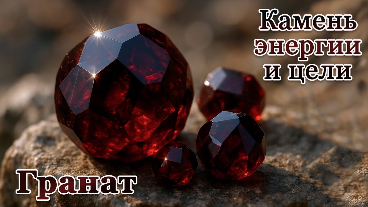 Гранат - камень энергии и цели
