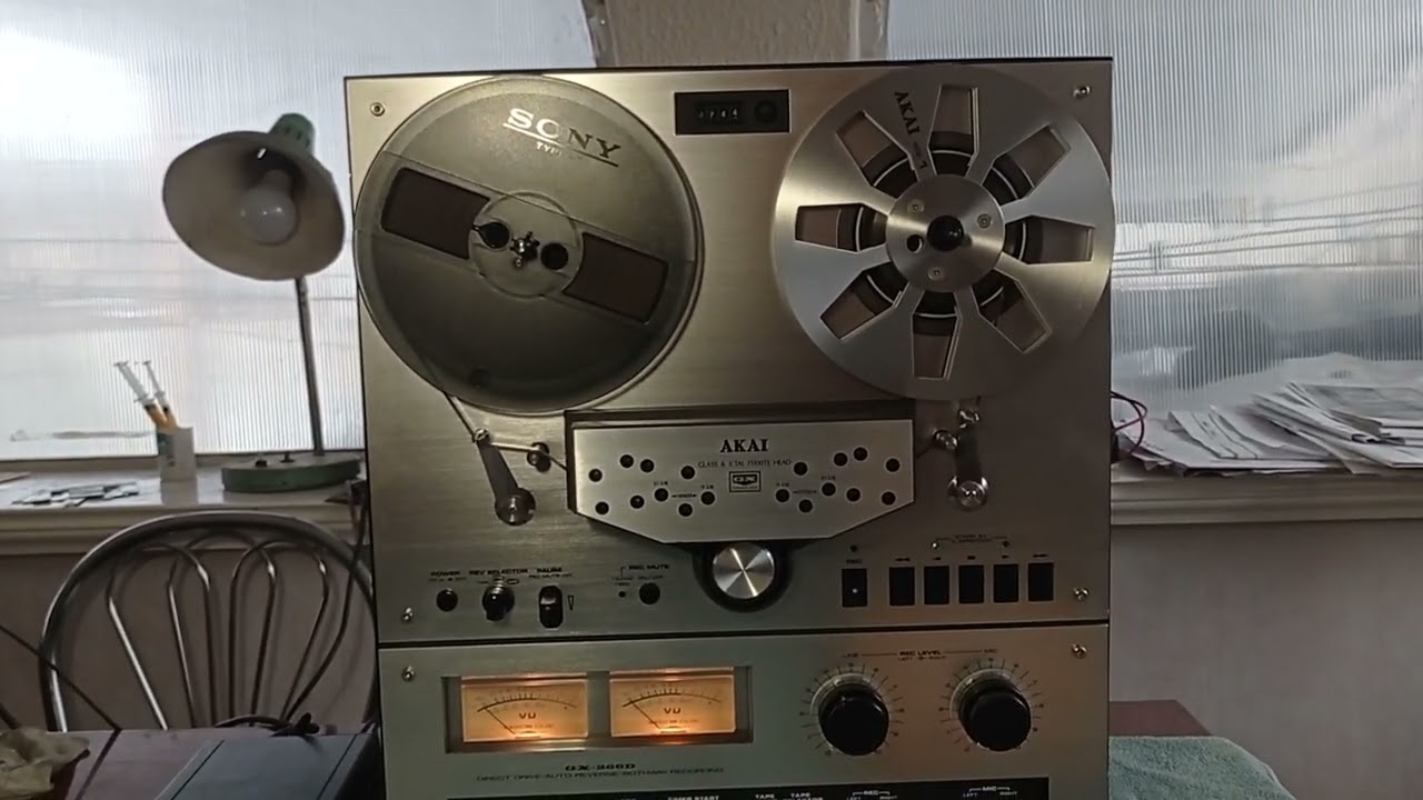 Akai GX-266D demo 19.02.2023