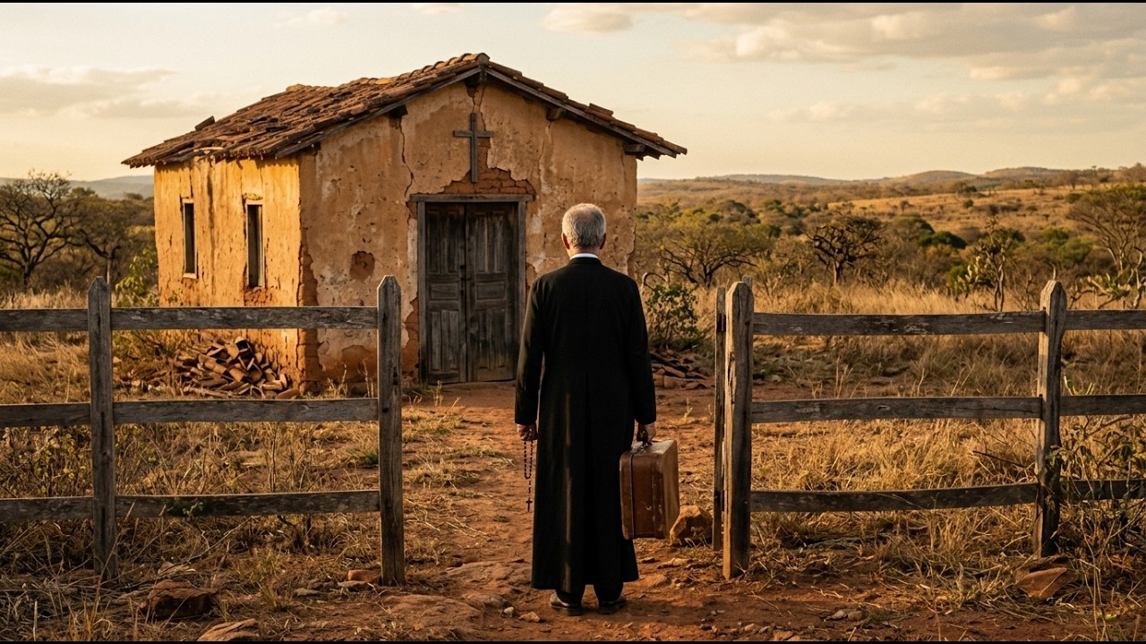 Sem Família e Sem Dinheiro, Um Padre Idoso Foi Morar em Uma Igreja Antiga… E Ali Seu Destino Mudou