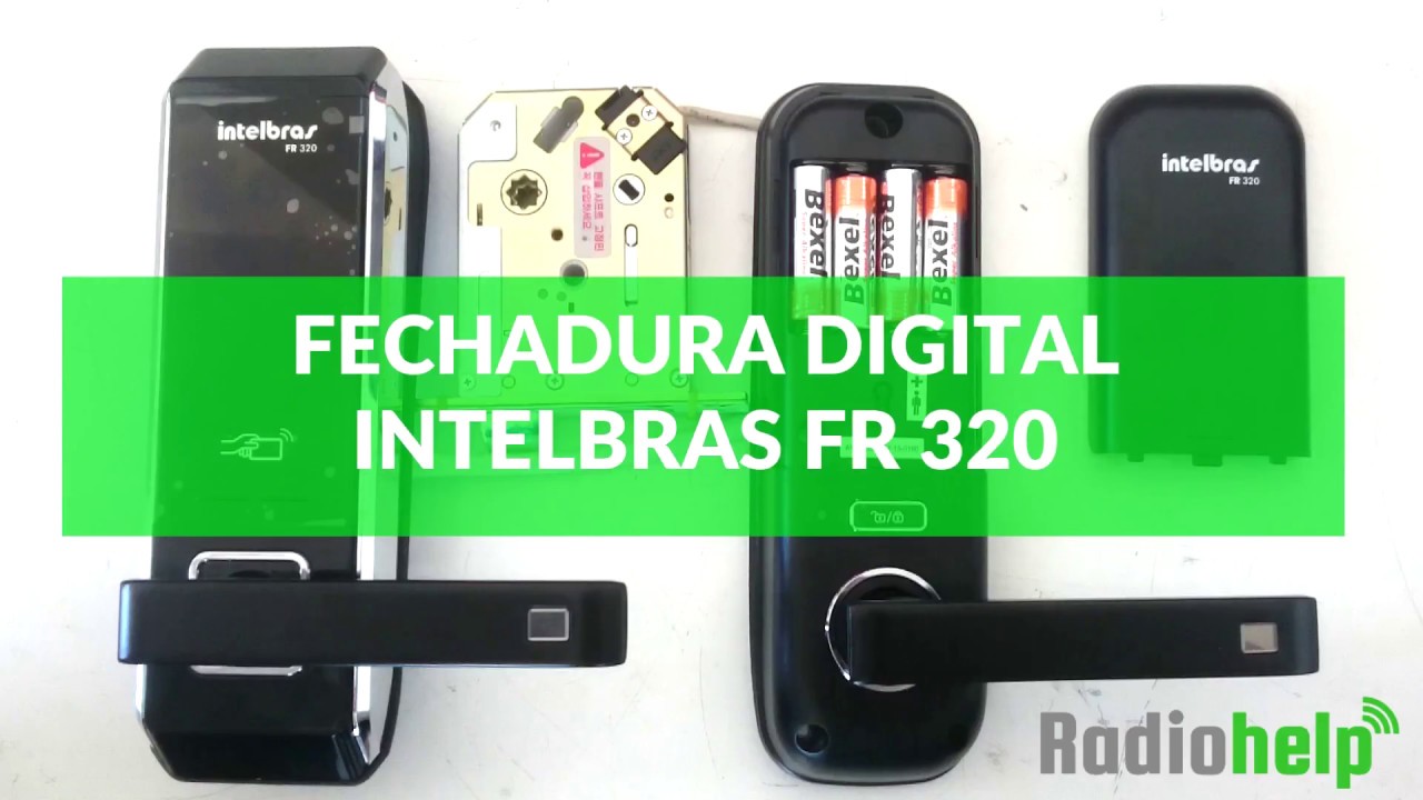 Fechadura Digital Intelbras FR320- Controle de Acesso