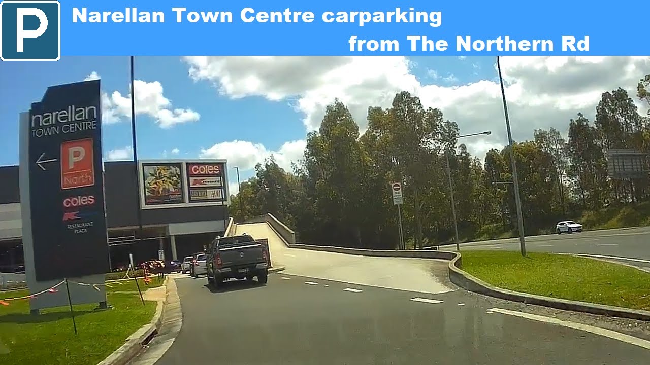 【Sydney Parking South】Narellan Town Centre carparking from The Northern Rd