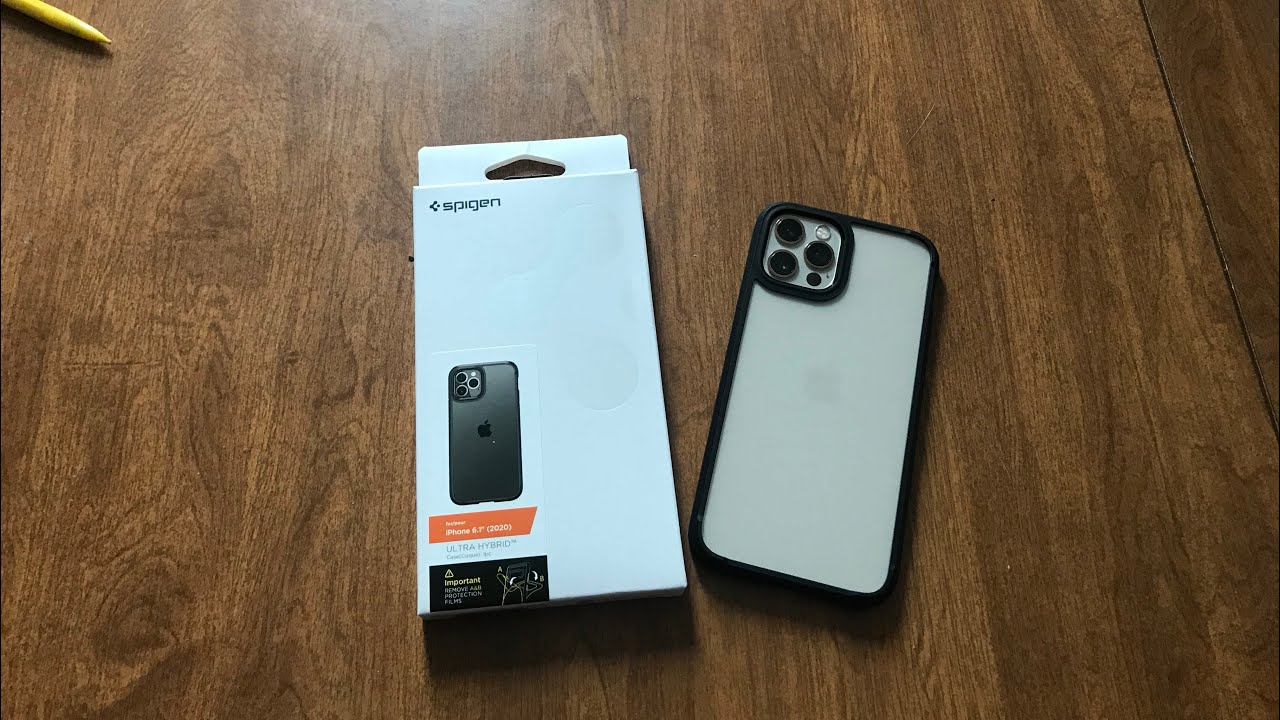 Spigen ultra hybrid case for iPhone 12/12 pro unboxing