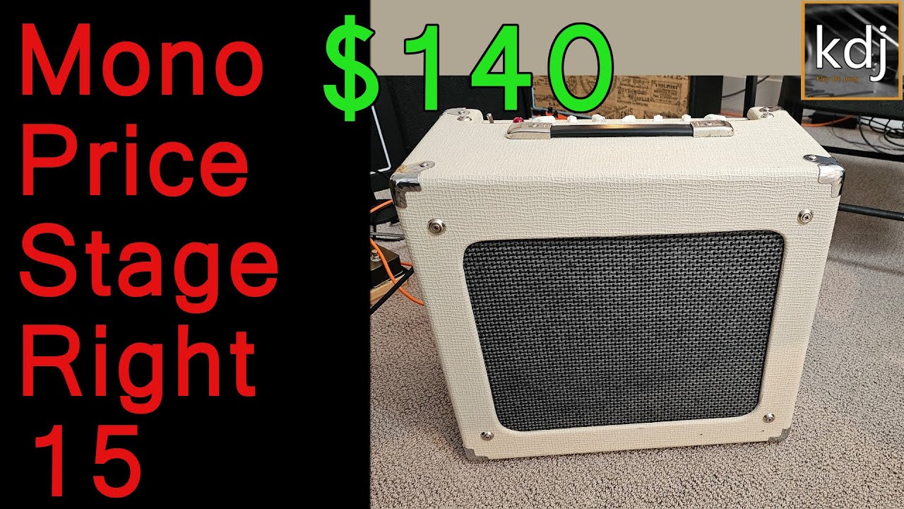Monoprice Stage Right 15 Tube Amp Tone Demo & Review