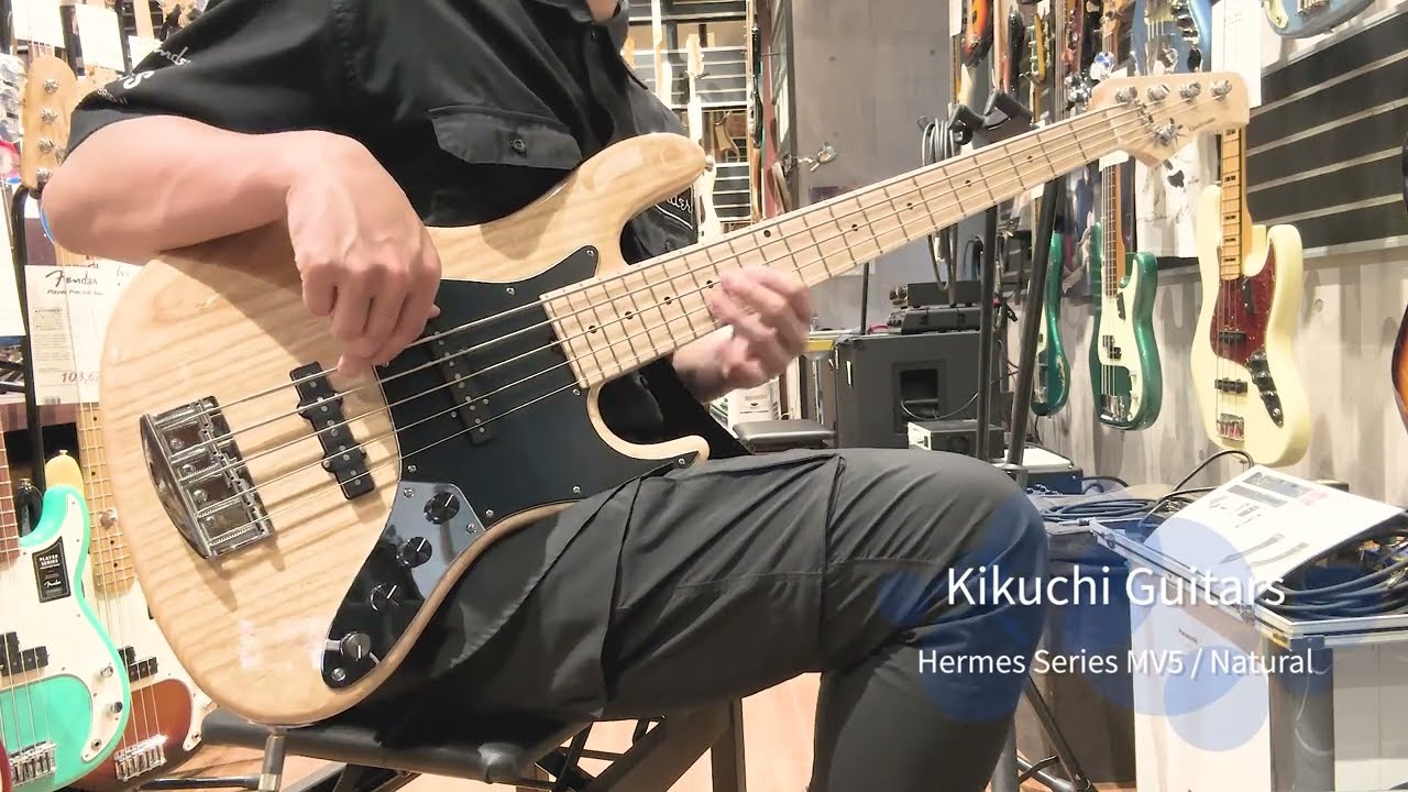 Kikuchi Guitars  |  Hermes Series MV5  Natural