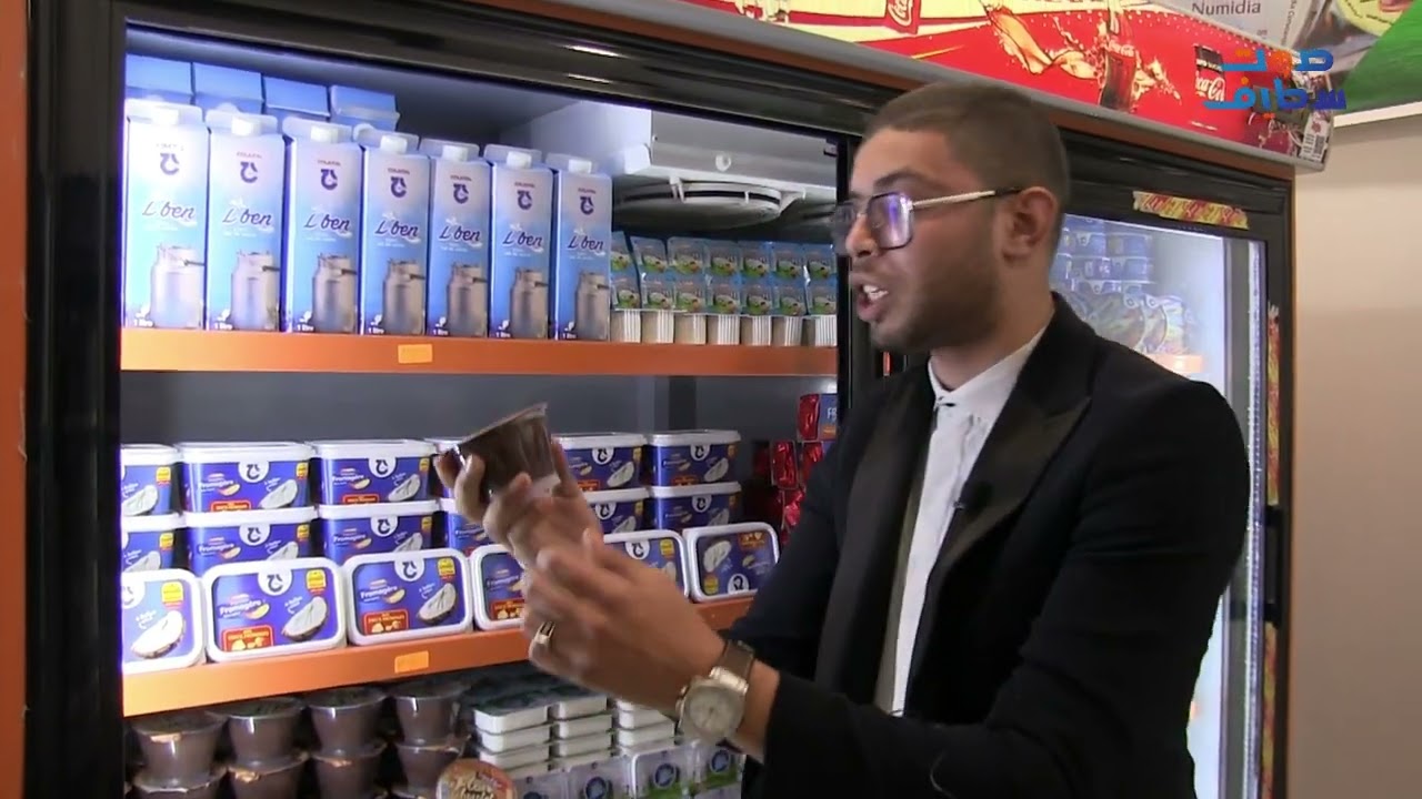 فتح نقطة لبيع الحليب براس الماء سطيف