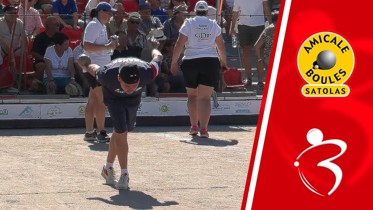 Finale masculine : France B vs Bourg-Saint-Andéol - Sport-Boules Lyonnaise à Satolas-et-Bonce - T…