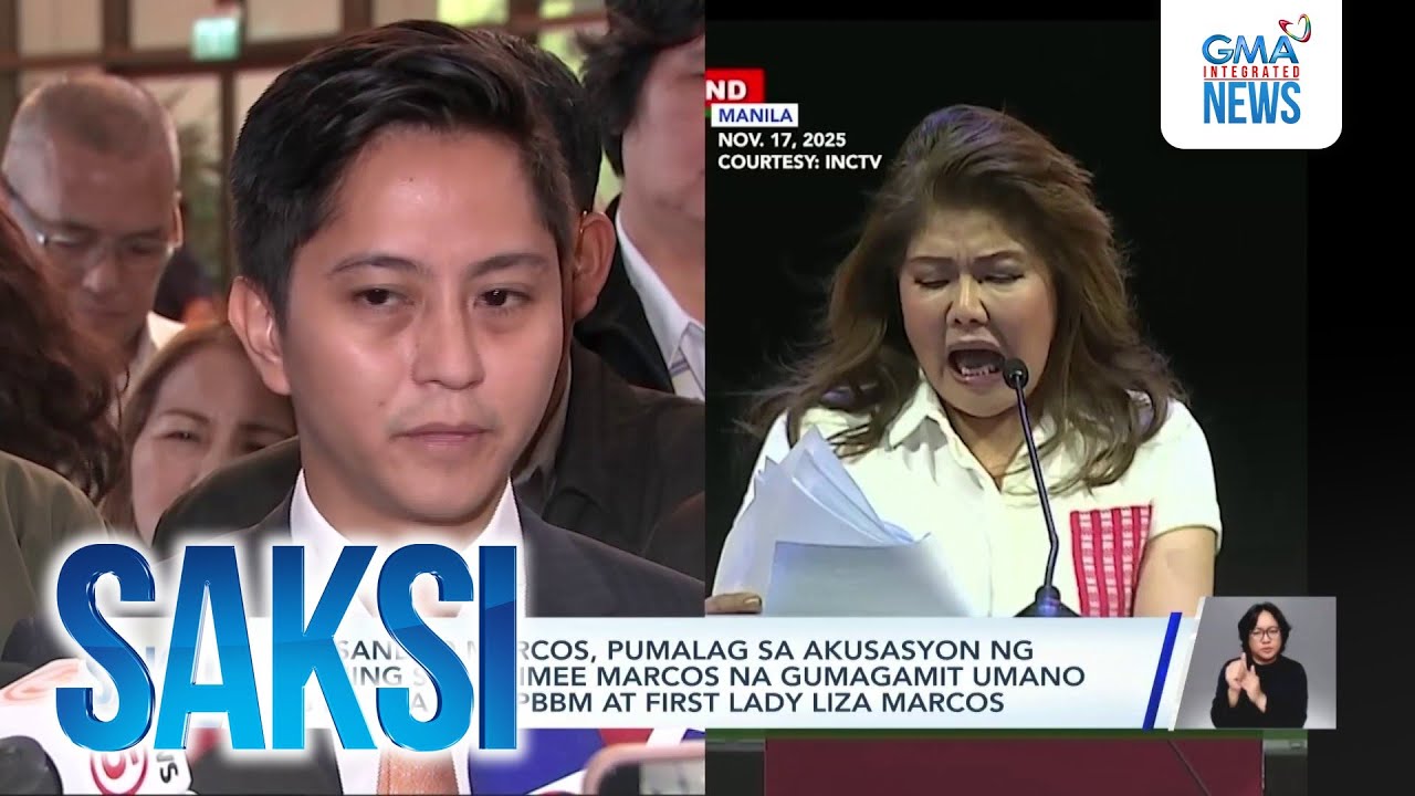 Rep. Sandro Marcos, pumalag sa akusasyon ng tiyahing si Sen. Imee Marcos na gumagamit... | Saksi