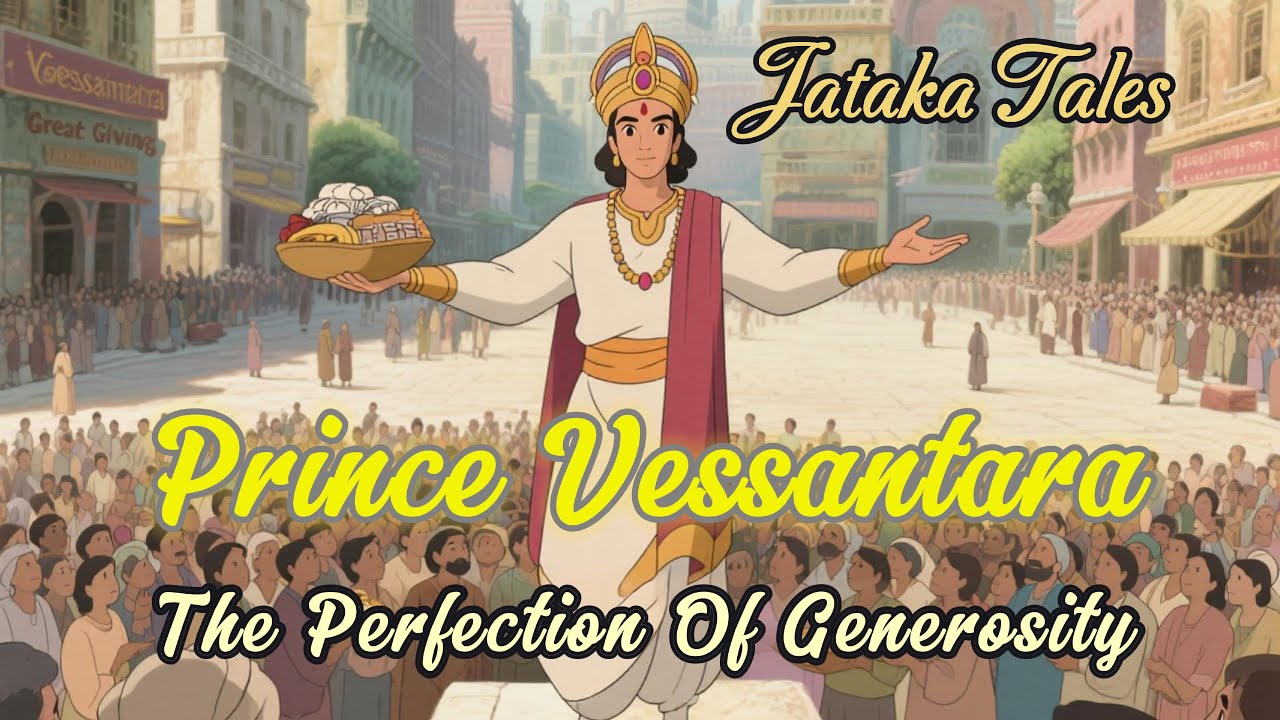 VESSANTARA JATAKA I The Perfection of Generosity I Buddha's Past Life Story