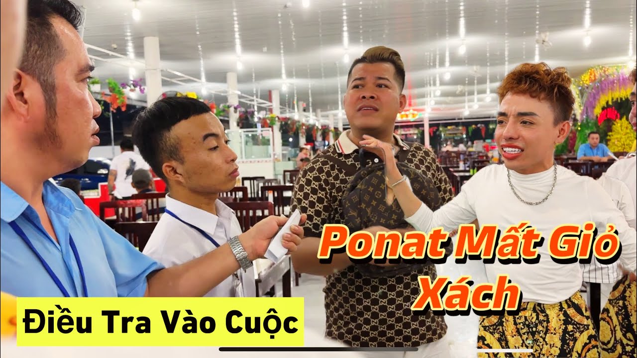 Sự Cố Ponat Mất Giỏ Xách,Cả Xe Đứng Ngồi Không Yên