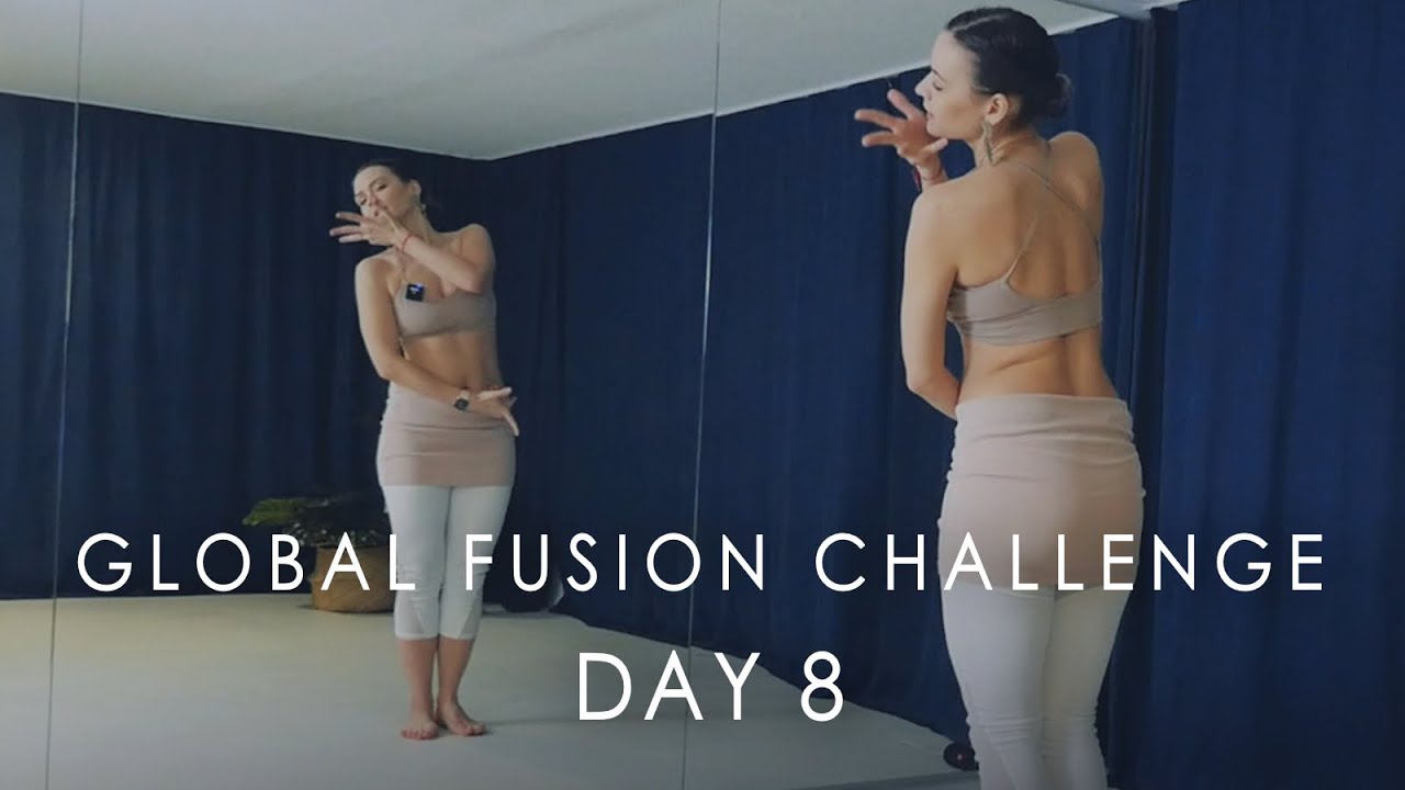 Global Fusion IG Challenge / Day 8 lesson by Olga Meos / Tribal Fusion Belly Dance class