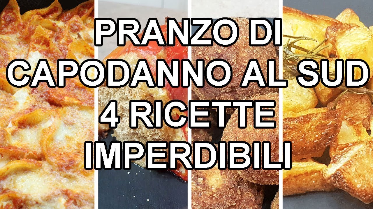 PRANZO DI CAPODANNO AL SUD 4 RICETTE IMMANCABILI | FoodVlogger