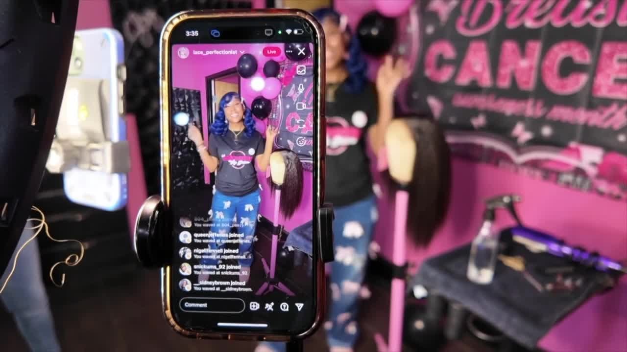 Midlothian salon hosts free wig event for breast cancer patients