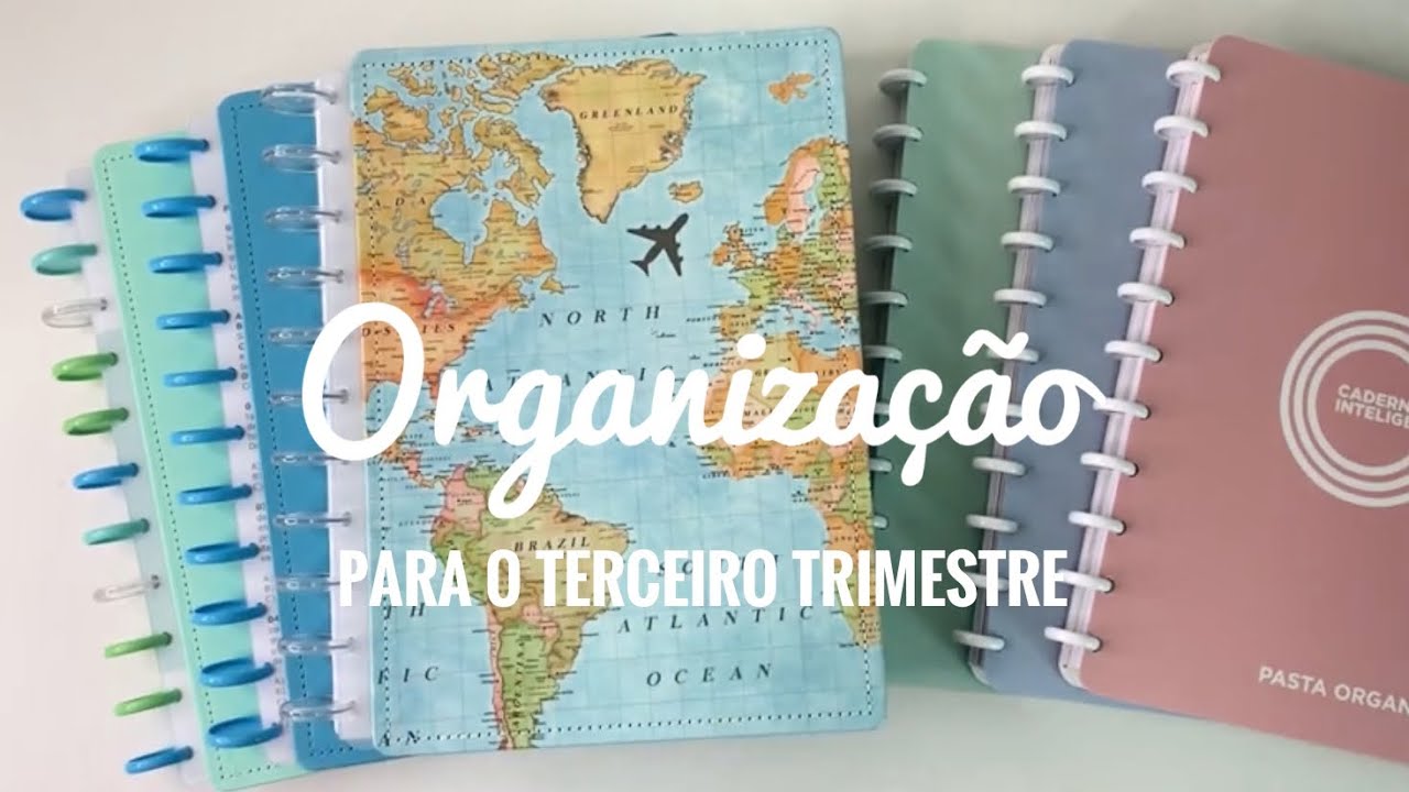 Organizando meus Cadernos Inteligentes para o último trimestre