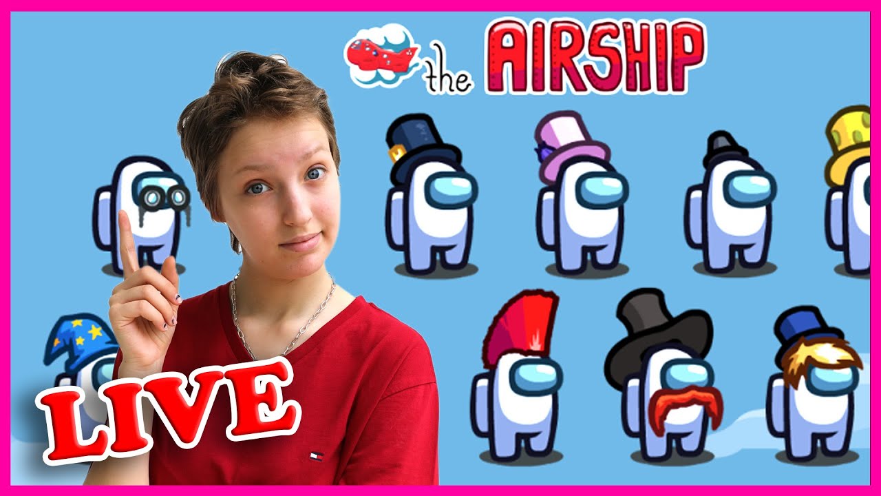 Прямая трансляция новой карты Airship в Among Us