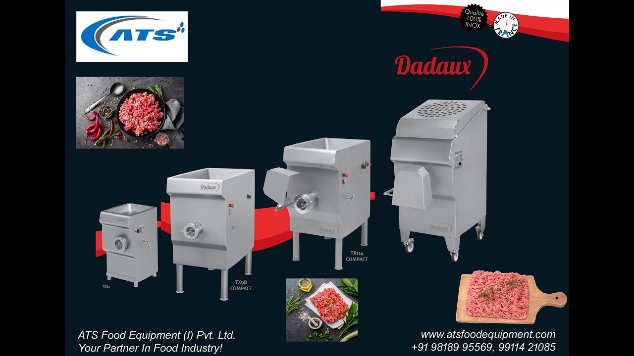 Sausage Making Machine | Meat Mincer | Industrial Meat Mincer Grinder | ATS Food Equipment (I)