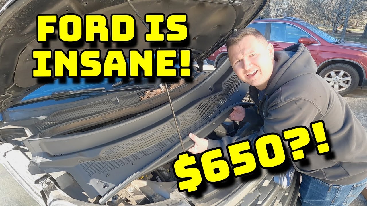 2011-19 Ford EXPLORER Wiper COWL | Don't WASTE Your MONEY | FORD should PAY