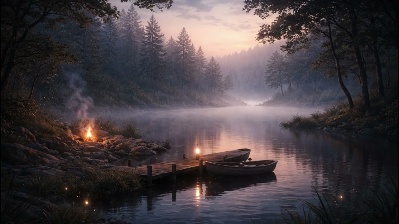 Fireplace & Rain Sounds for Deep Sleep in 4K | Cozy Night Ambience (10 Hours)