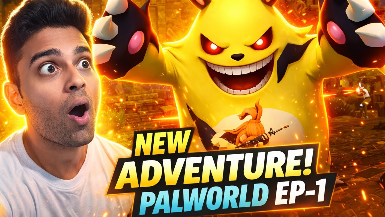 🔥 NEW Pokémon-Style Adventure Begins! | Palworld Gameplay EP 1 🔥