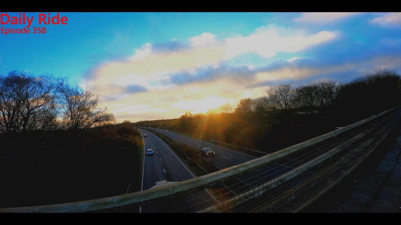 Daily Ride #358 - Beautiful Sunset