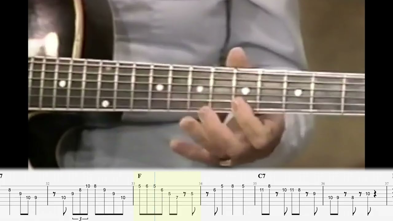 Barney Kessel Showing How He Uses Chord Forms To Create Jazz Guitar Solos