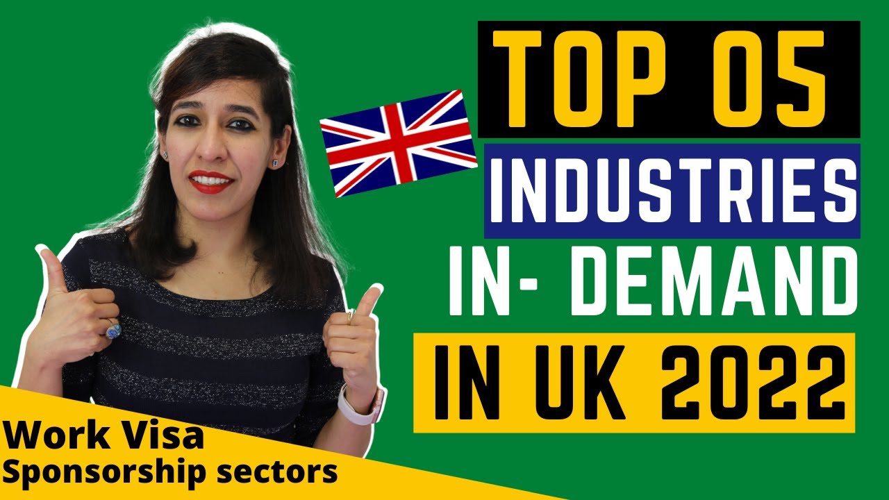 Top 5 trending sectors to work in UK | Top 5 Work Visa Oppurtunities 2024 | Trending skills in UK