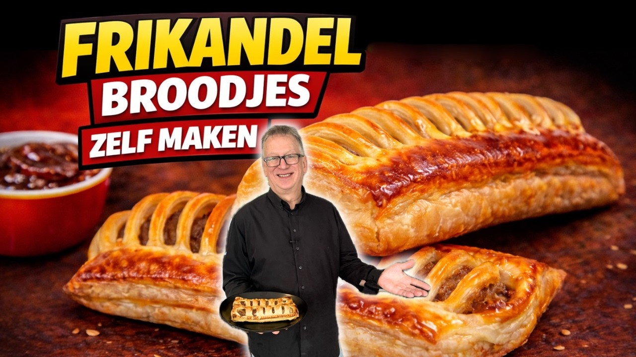 Zo maak je super makkelijk frikandelbroodjes!