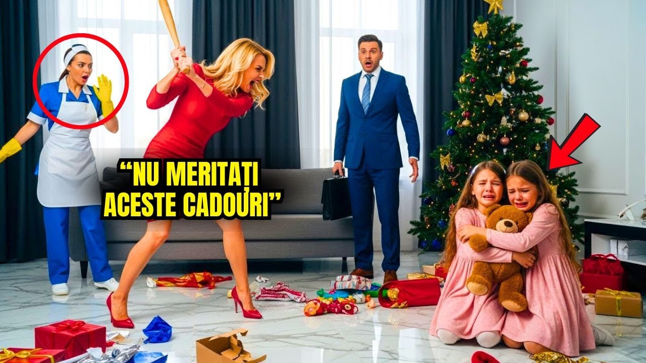 Mama vitregă a distrus cadourile gemenelor milionarului — bona umilă a încercat să oprească, dar...