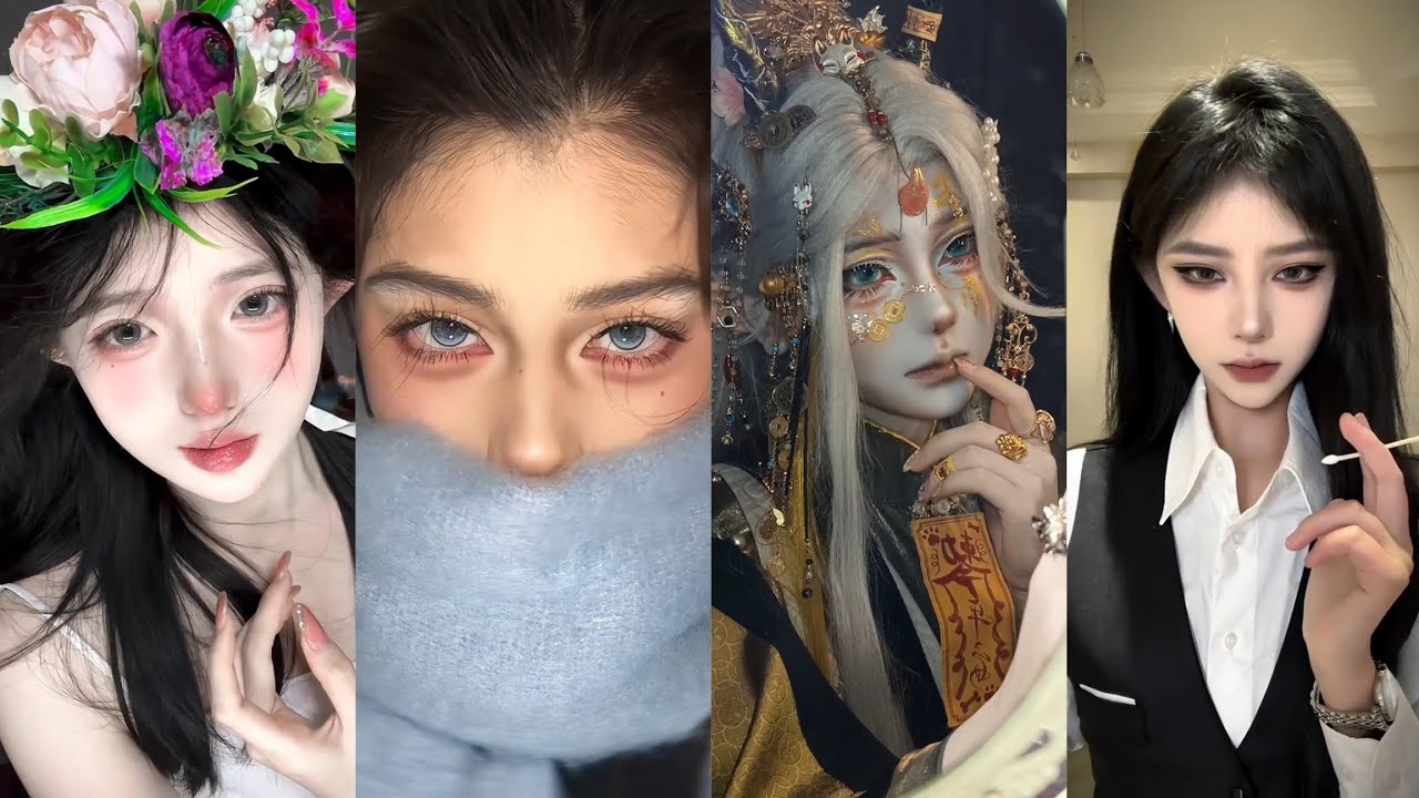 [抖音] Ta nói con gái biết make up là một lợi thế| #makeup #douyin | Đã make up là phải xinh #meme P19
