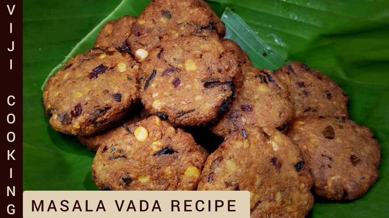 Masala Vada recipe| Masala Vadai| Paruppu Vadai Recipe|Crispy Masala Vada Recipe| Easy and Tasty 