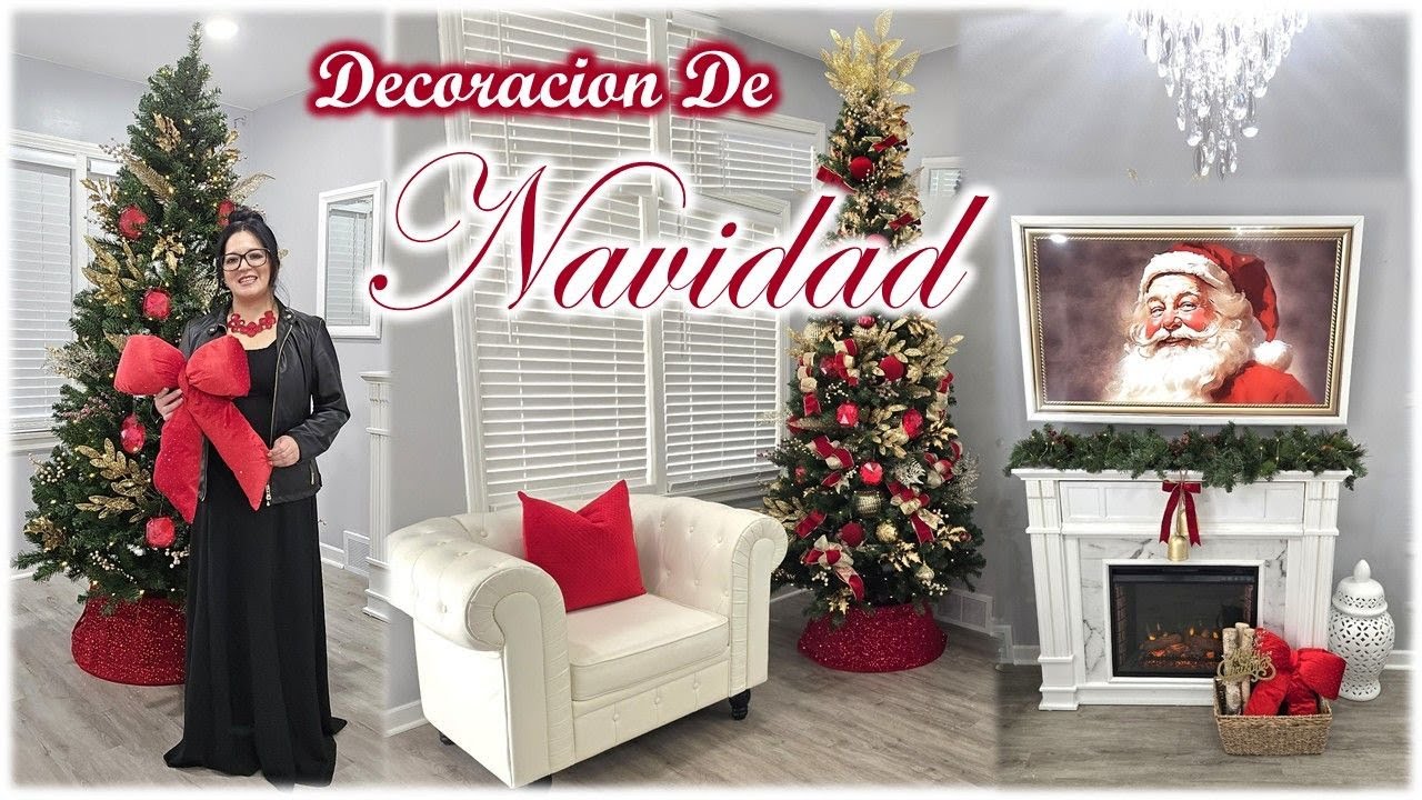 Cómo Decorar Un Árbol de Navidad 2025 Elegante Y Bonito te muestro el Paso a Paso 🎄🎅