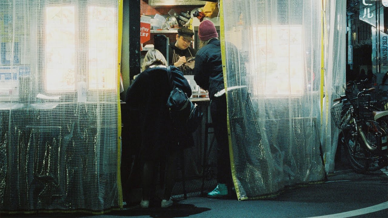 Film photography in Osaka Japan - CANON F1