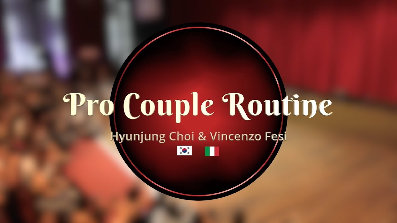 Savoy Cup 2019 - Pro Couple Routine - Hyunjung Choi & Vincenzo Fesi