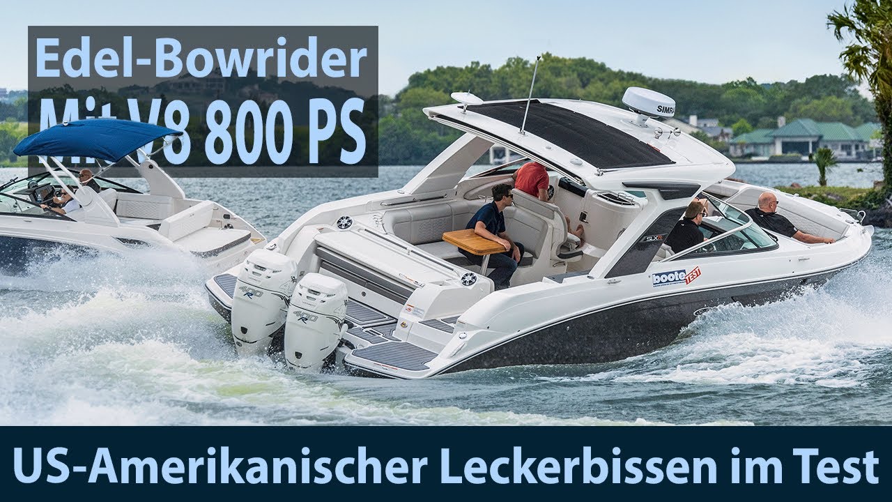 Sea Ray SLX-R 350 OB // 800 PS Test