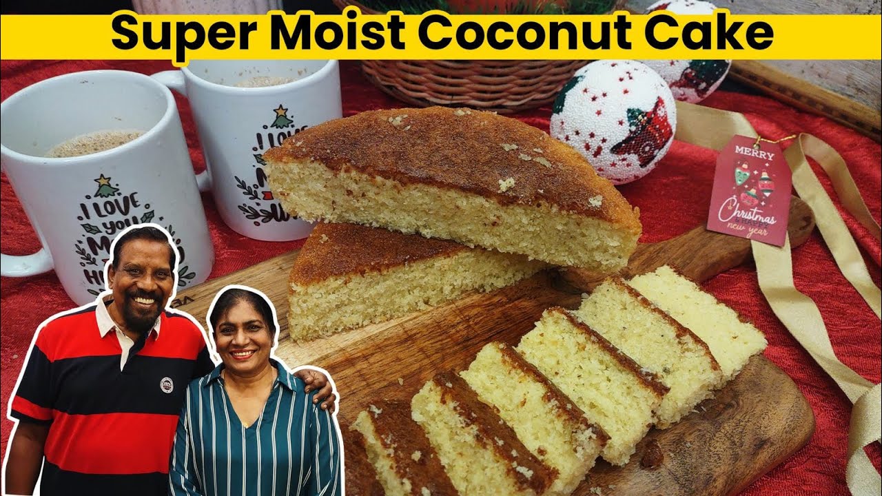 Super Moist & Delicious Coconut Cake |Simple Easy & Quick Coconut Cake |The Perfect Coconut Cake!