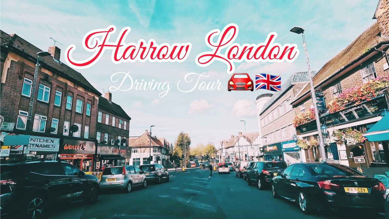 London Downtown Driving Tour || North Harrow to South Harrow Via Rayners Lane London 4K. 🚘 🇬🇧