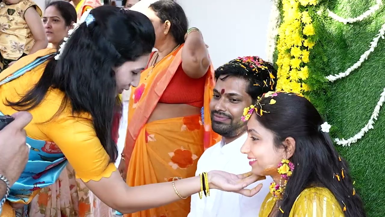 Mahesh Poojitha Haldi 4k