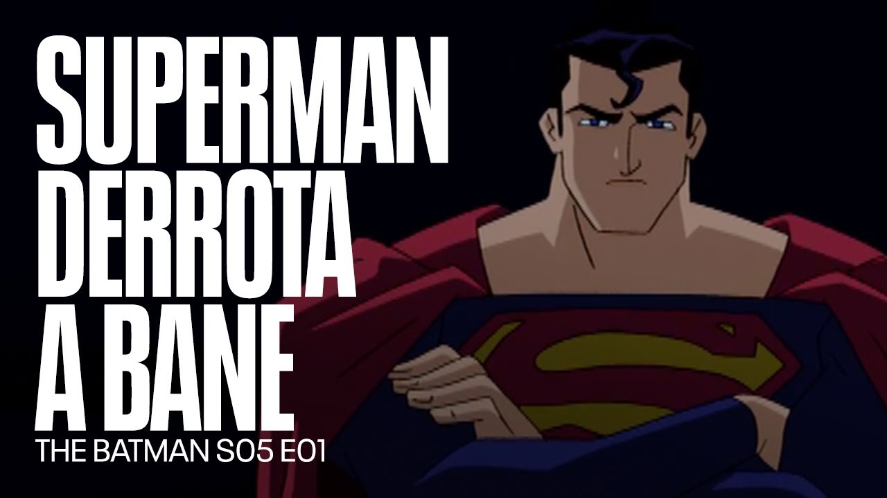 Superman y Batman derrotan a Bane Clayface y Black Mask | The Batman
