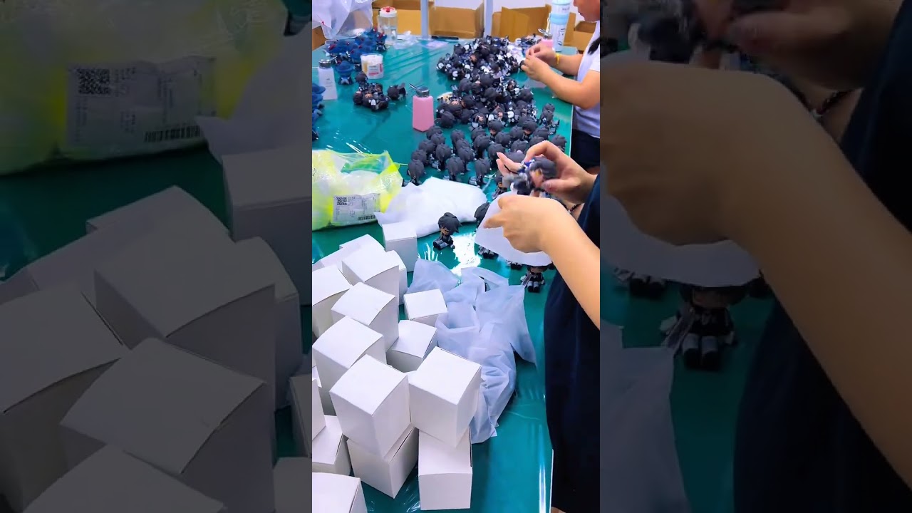 PVC resin resin doll customization factory#The production workshop site#Source