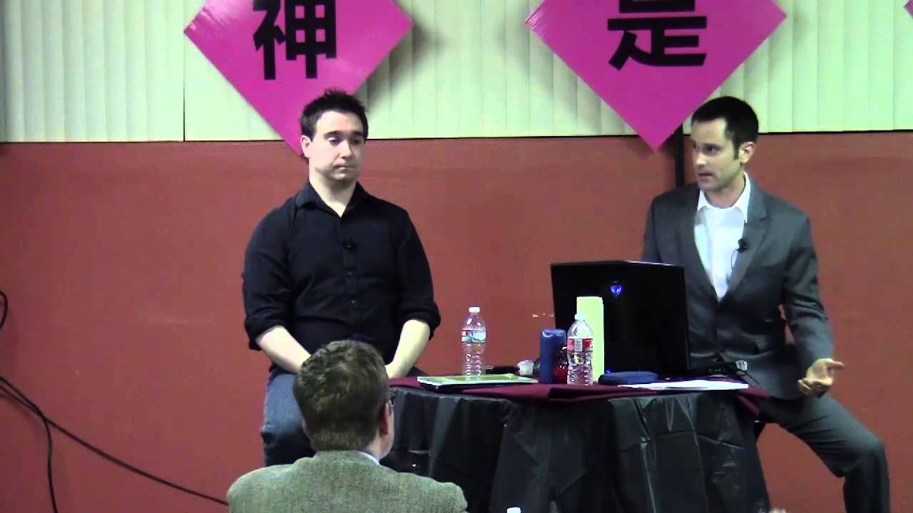 Does God Exist?  J.T. Eberhard and Aaron Brummit debate.