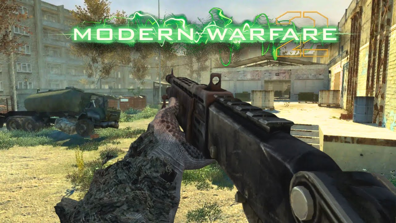 Playing COD 4 Maps on Modern Warfare 2..