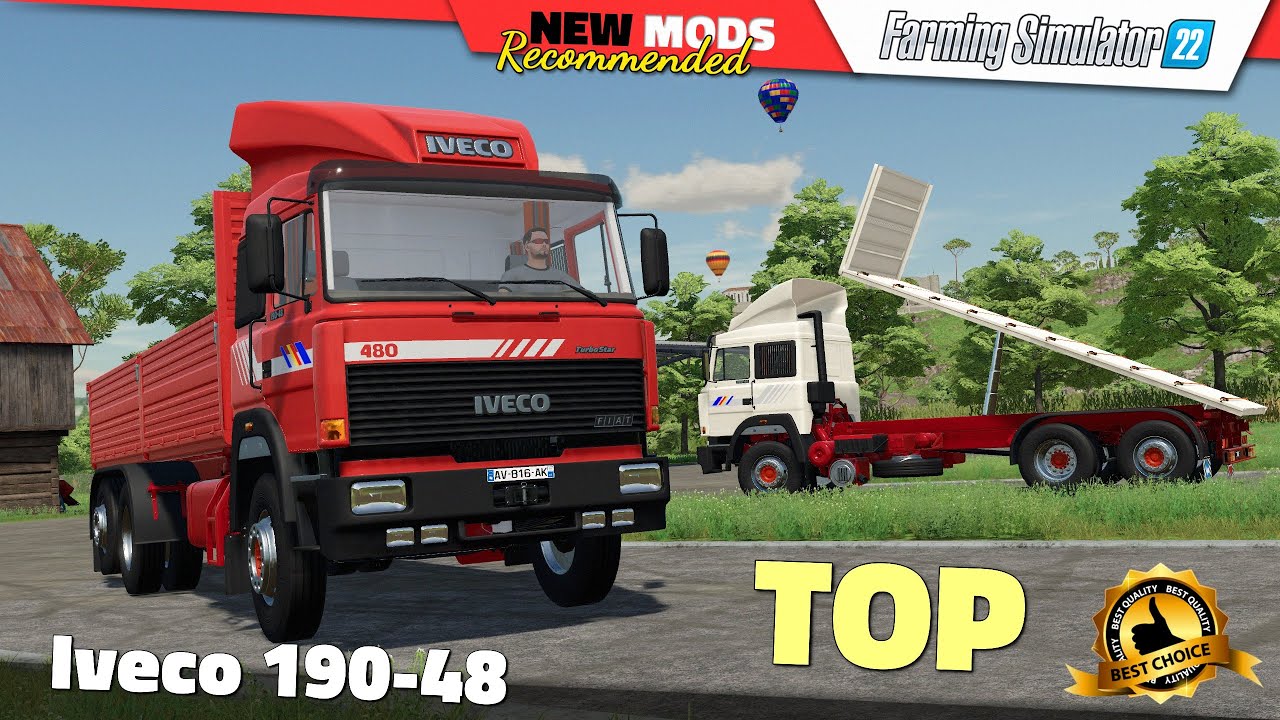 FS22 | Iveco 190-48 TurboStar - Farming Simulator 22 New Mods Review (2K 60FPS)