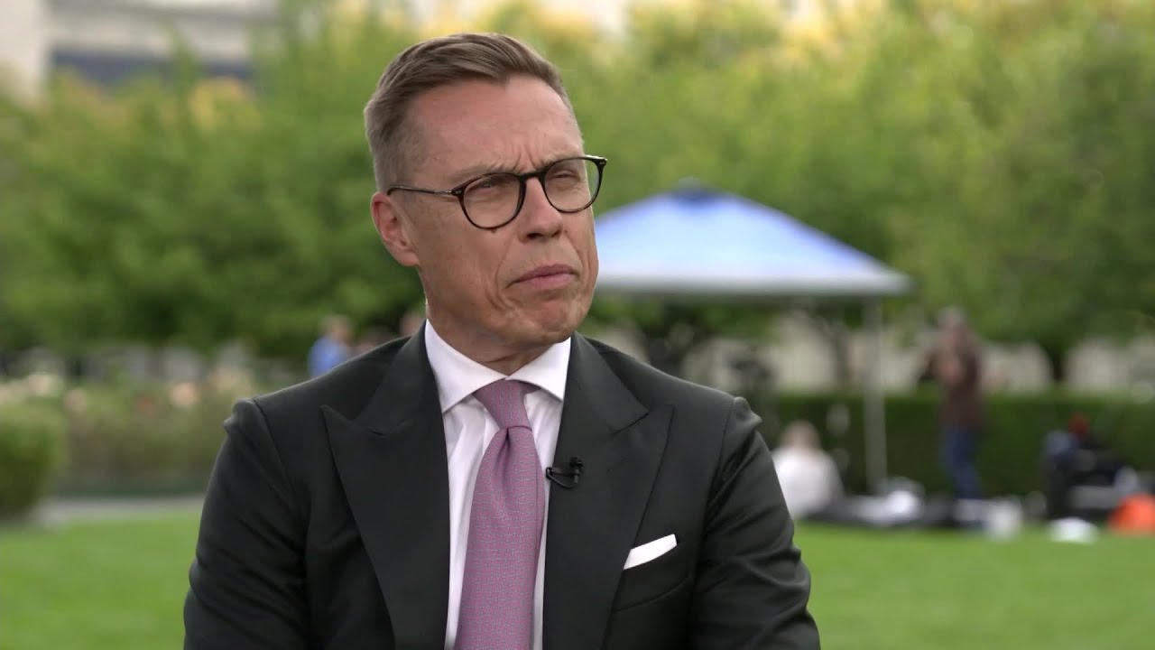 The Only Thing Russia Understands Is Power: Finnish President Alexander Stubb (Full Interview)